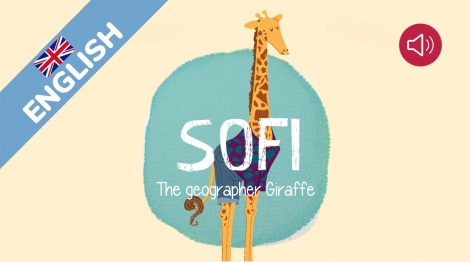 Sofi the geographer giraffe