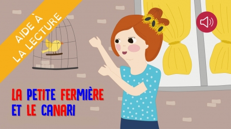 La petite fermière et le canari