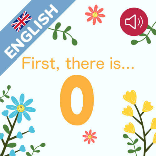 First, there is zero...