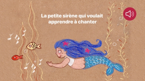 La petite sirène qui voulait apprendre à chanter