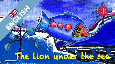 The lion under the sea