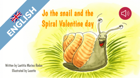 Jo the snail and the Spiral Valentine day