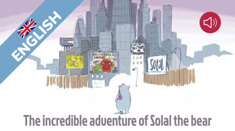 The incredible adventure of Solal the bear