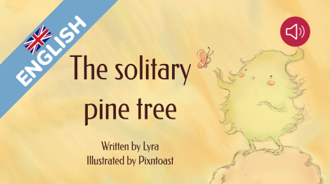 The solitary pine tree