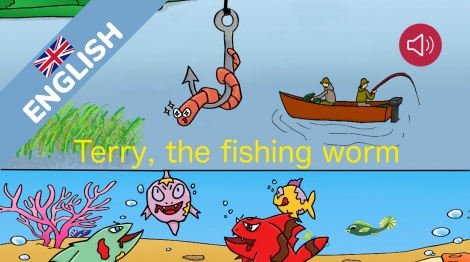 Terry, the fishing worm