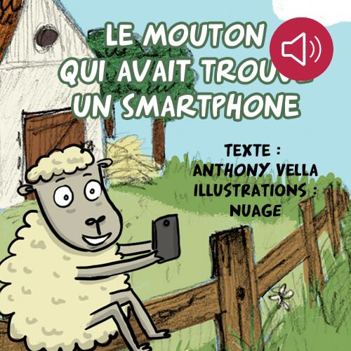 Le  mouton qui avait trouvé un smartphone