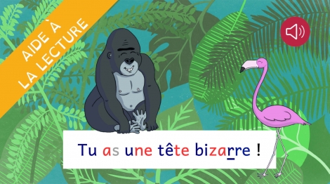 Tu as une tête bizarre !