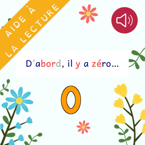 D'abord il y a zéro...