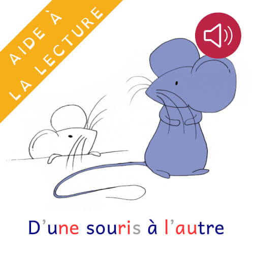 Livre syllabé - D'une souris à l'autre