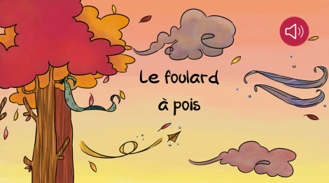 Le foulard à pois