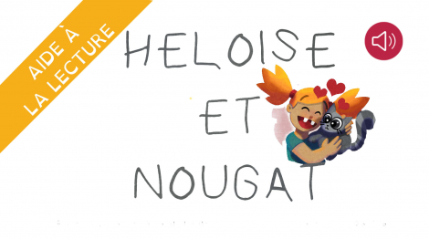 Livre syllabé - Heloise et Nougat