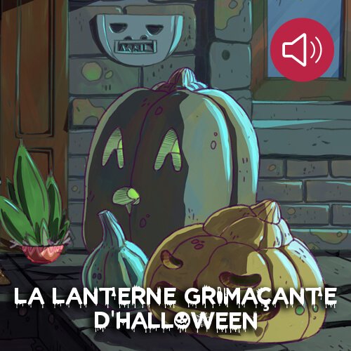 La  lanterne grimaçante d'Halloween