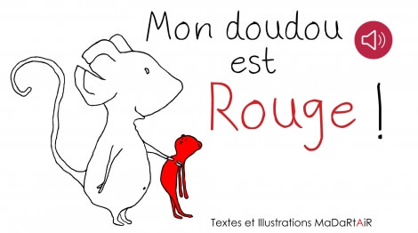 Mon doudou est rouge !